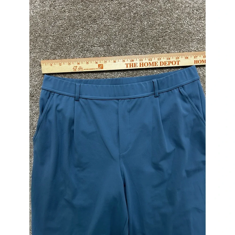 Halara Women's XL Wide Leg Pull On Elastic Waist Pants For Women Blue